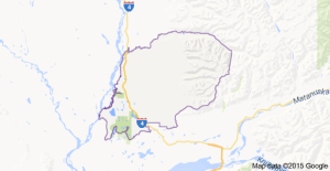 Map of Willow Alaska